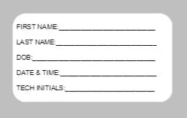 [TUB LBL] Tube Labels